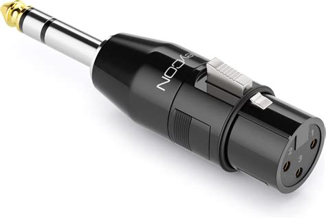 Deleycon Audio Adapter Xlr Auf Mm Stereo Klinke Xlr Buchse Auf