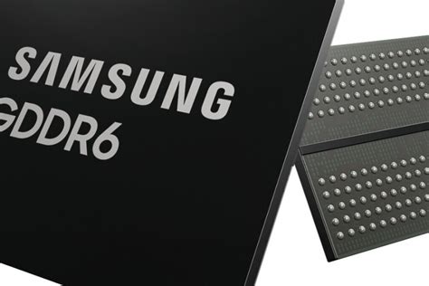 Los Primeros Chips De Memoria GDDR6 De 24Gbps De Samsung Pueden