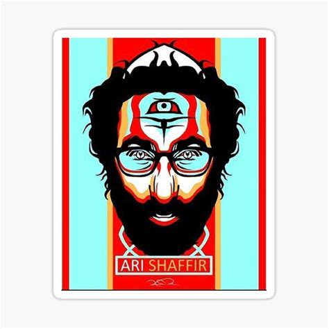 Ari Shaffir Logo Sticker For Sale By Howardstein3rd Redbubble