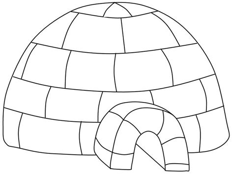 Printable Igloo Template