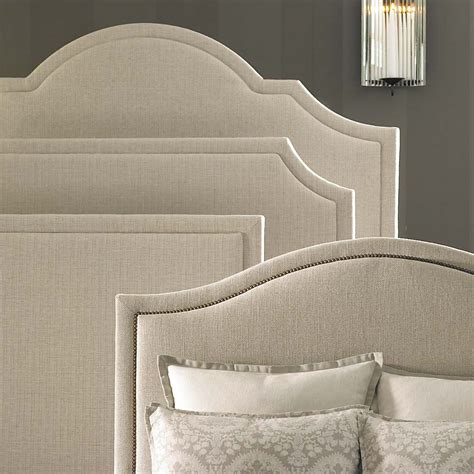 Custom Uph Beds Vienna Queen Arched Bed Upholstered Beds Upholstered Headboard Custom Headboard