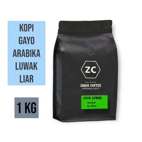 Jual Kopi Gayo Arabika Luwak Liar Kg Original Shopee Indonesia