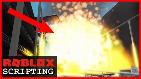 Easy How To Create An Exploding Part In Roblox Studio Youtube