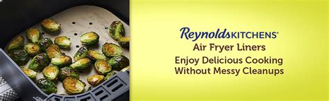 Reynolds Kitchens Air Fryer Liners Pcs Unbleached Parchment