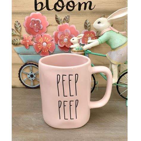 Rae Dunn Other Rae Dunn Pink Peep Peep Coffee Mug Poshmark