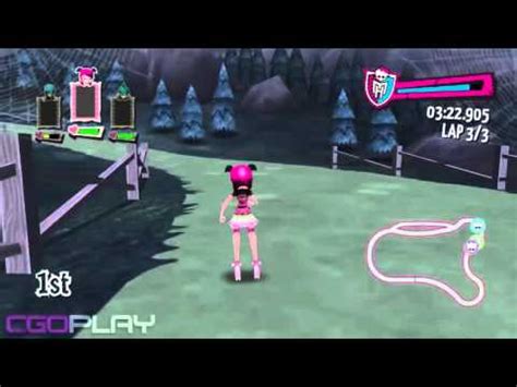 Monster High Skultimate Roller Maze Walkthrough Part Beach Race