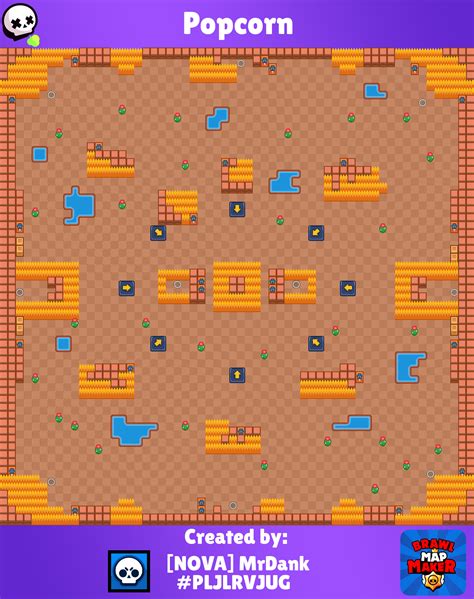 Showdown Map Idea Rbrawlstars