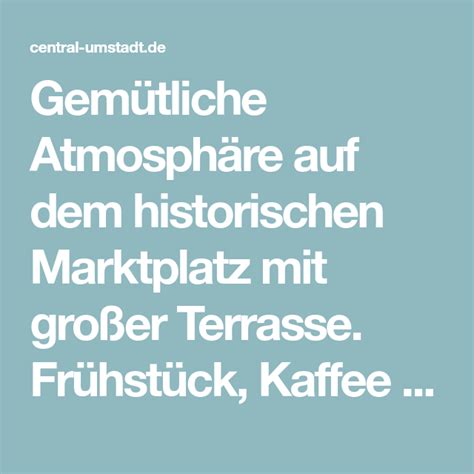 Gem Tliche Atmosph Re Auf Dem Historischen Marktplatz Mit Gro Er