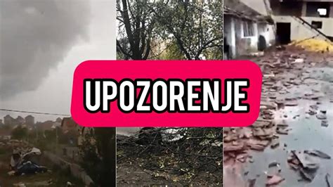 UPOZORENJE Olujni Vetrovi I Obilne Padavine Prete NEPOGODE Stizu