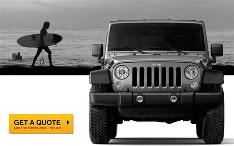 Oahu Jeeps Cheap Honolulu Wrangler Rental