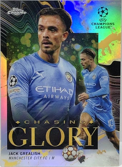 グリーリッシュ Jack Grealish 2021 22 Topps Chrome UEFA Champions League