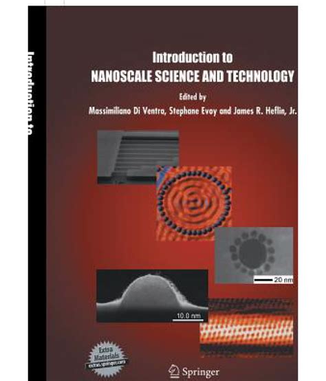 Introduction To Nanoscale Science And Technology Buy Introduction To