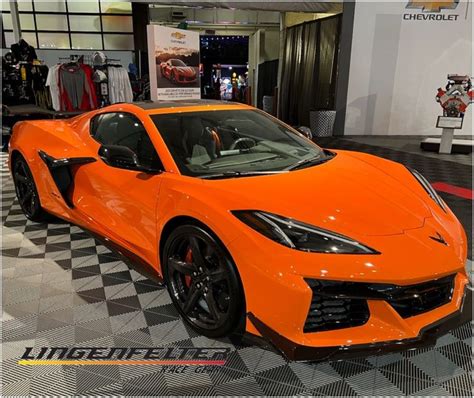 Barrett Jackson 2023 Scottsdale Z06 Corvette Amplify Orange Tintcoat