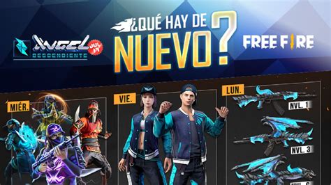 Free Fire Agenda Semanal Del Al De Julio Con Torre Angelical Y