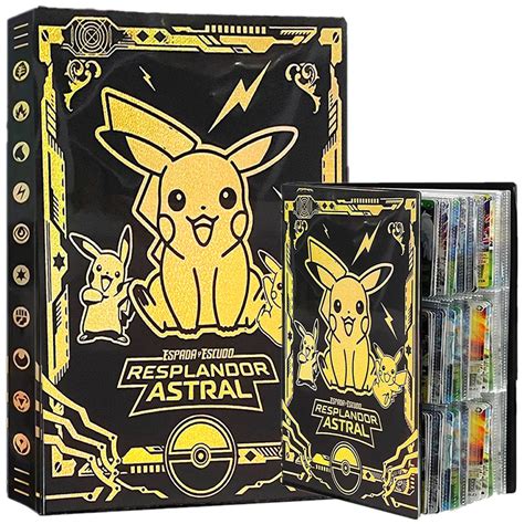 Livre D Album De Cartes Pok Mon Porte Cartes Pikachu Collection