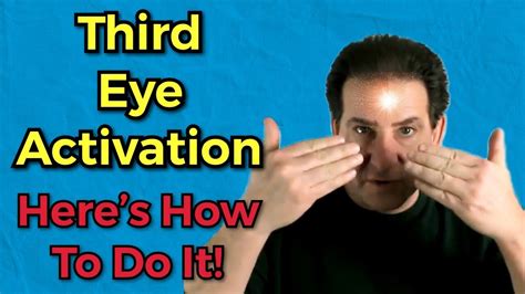 Open Your Third Eye And Activate Your Pineal Gland Powerful Technique