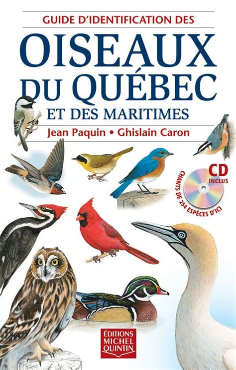 Guide Didentification Des Oiseaux Du Quebec Et Des Maritimes — Le