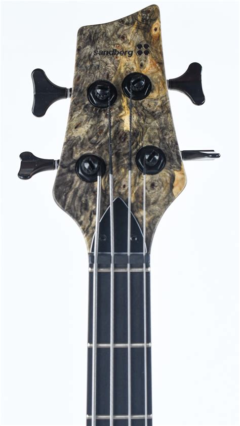 Sandberg Custom 4 String Buckeye Burl Bass For Sale The Fellowship Of Acoustics