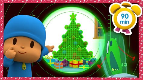 🎄 Pocoyo In English Space Christmas 90 Minutes Full Episodes