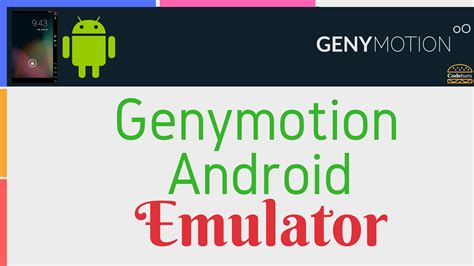 genymotion android emulator - Codebuns