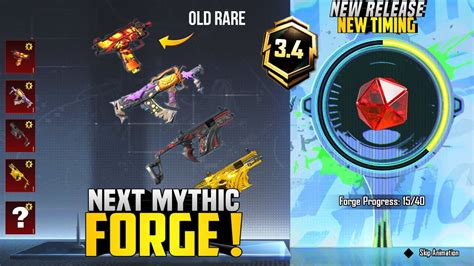 Next Mythic Forge Upgradable Guns Upgradable Expected In Update