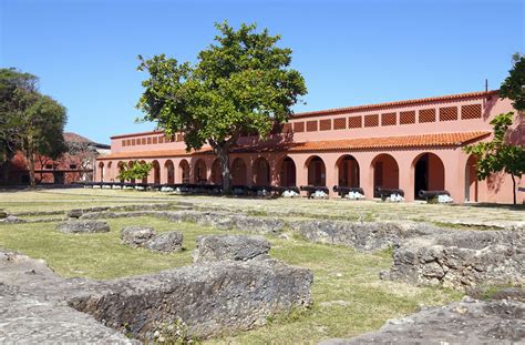 Fort Jesus Inner Courtyard With Chapel Ruins And Museum Galery Former