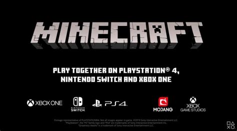 Minecraft Ps Bedrock Edition Releases Tomorrow Brings Cross Play