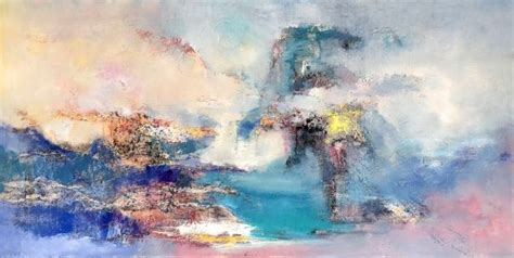 Landscape Abstract Oil Painting By Jinsheng You Painting Art