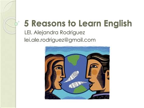 Solution 5 Reasons To Learn English Studypool