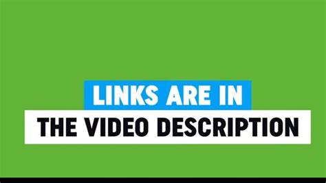 Links Are In Description Green Screen Template Gm Youtube