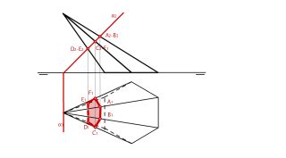 Ejercicio Secci N Producida Por Un Plano Proyectante Sobre La Pir Mide Dada