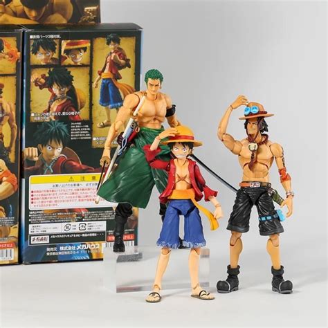 Mh Variable Action Heroes Onepiece Portgas D Ace Monkey D Luffy Roronoa