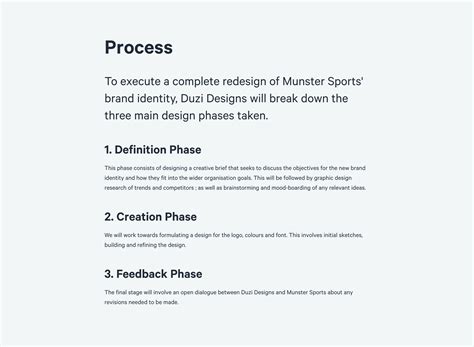 Graphic Design Proposal Template - Sfiveband.com