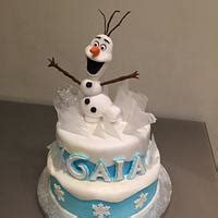 Olaf Cake Decorated Cake By Micol Perugia Cakesdecor