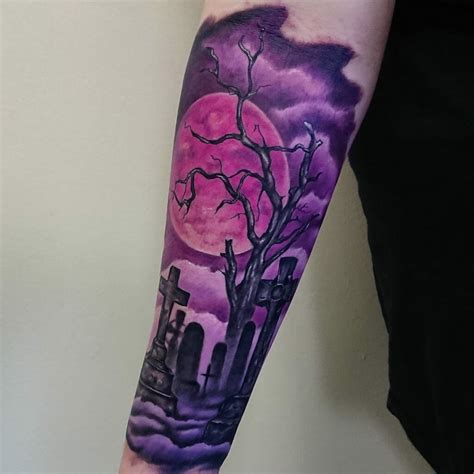 101 Best Graveyard Tattoo Ideas You Have To See To Believe!