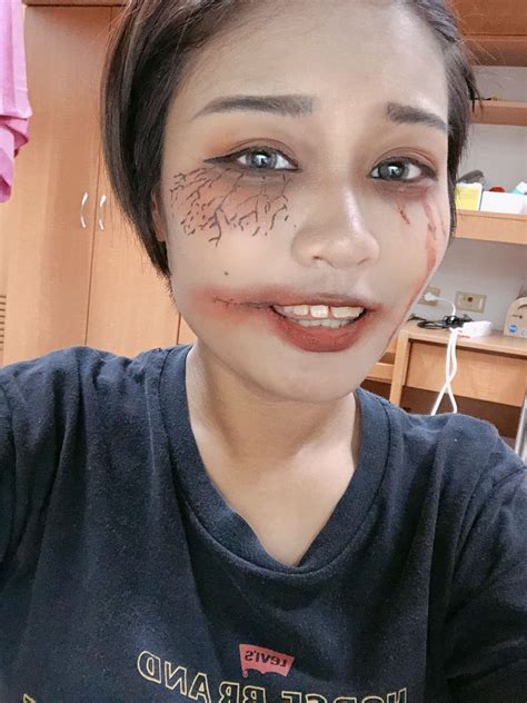 仿妝 分享 分享萬聖節妝容🎃 美妝板 Dcard