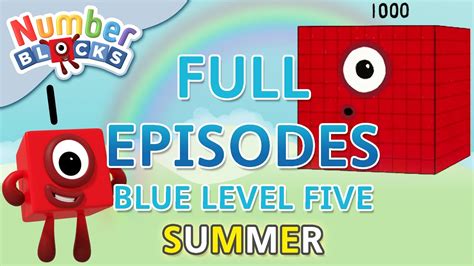 Numberblocks Summerlearning Numberblocks Blue Level Five Full Images And Photos Finder