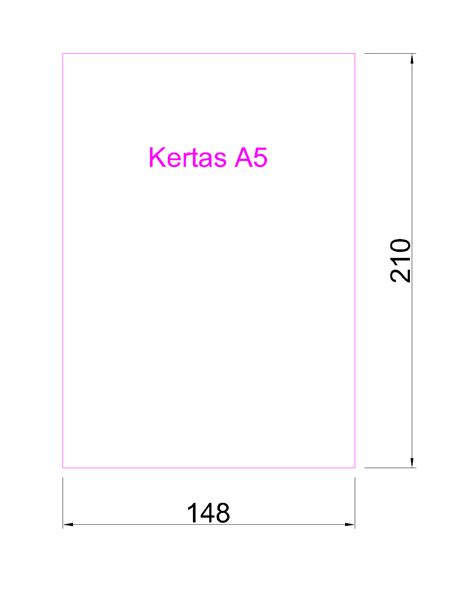 Beberapa Ukuran Kertas Untuk Design Teknik Bameswara Blogs