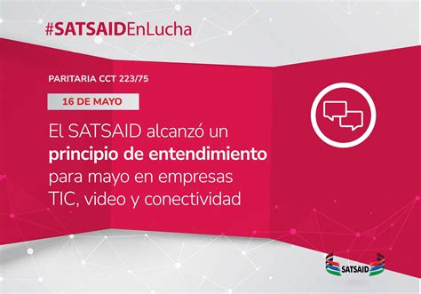 EL SATSAID ALCANZÓ UN PRINCIPIO DE ENTENDIMIENTO PARA MAYO EN EMPRESAS