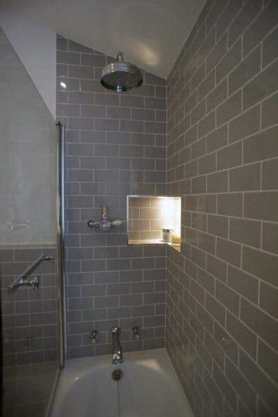 Top 60 Best Grey Bathroom Tile Ideas Neutral Interior Designs