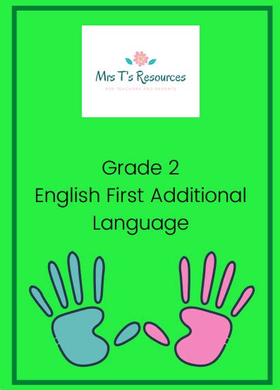 Grade 2 English First Additional Language Worksheets Teacha