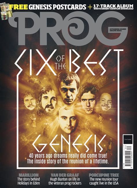 Genesis Cover Feature In New Prog Magazine Issue Paperlate Genesis