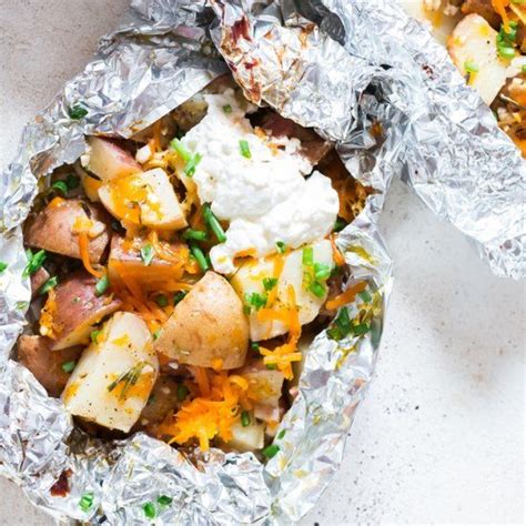 Grilled Potatoes In Foil Packets Are Perfect Side Dish For Your Bbq Dinner Or Just About Any