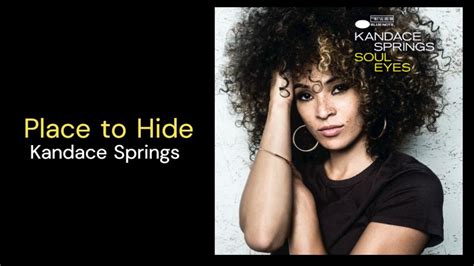 Place To Hide Kandace Springs Lyrics YouTube