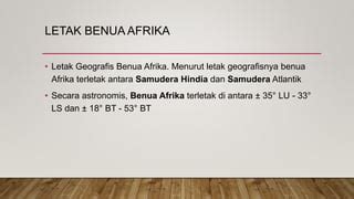 TUGAS IPS BENUA AFRIKA 4 Pptx