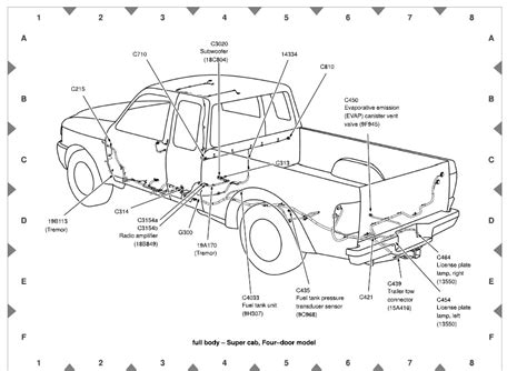 Ford Ranger Parts Diagrams Body Frame And More Justanswer