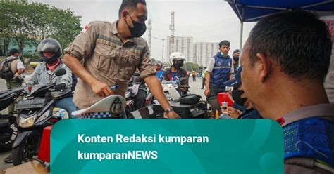 Polisi Razia Uji Emisi Tak Targetkan Kendaraan Usia Di Atas 3 Tahun