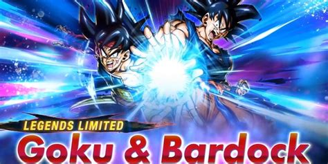 Dragon Ball Legends Goku Bardock Legends Limited Annonc S Dragon