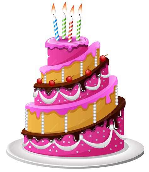 Desenhos Bolo De Aniversário - 5