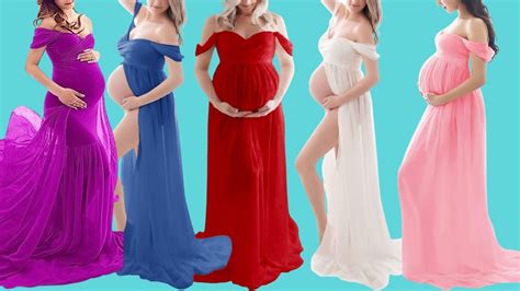 Best Maternity Photoshoot Dresses Pregnancy Photoshoot Dresses